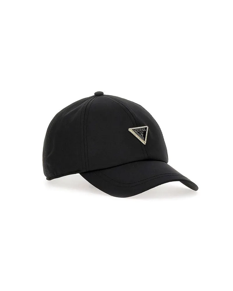 Guess Women's Cap Black Polyamide Accessories Black