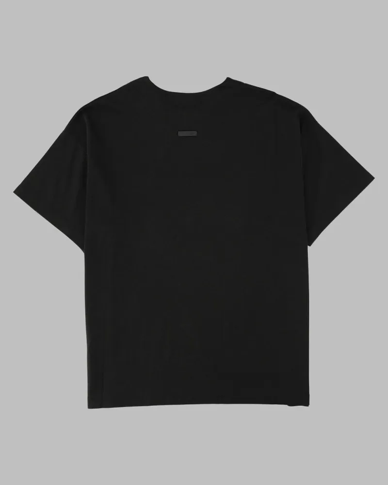 Fear of God Cotton-Rayon Blend T-Shirt — Black Black