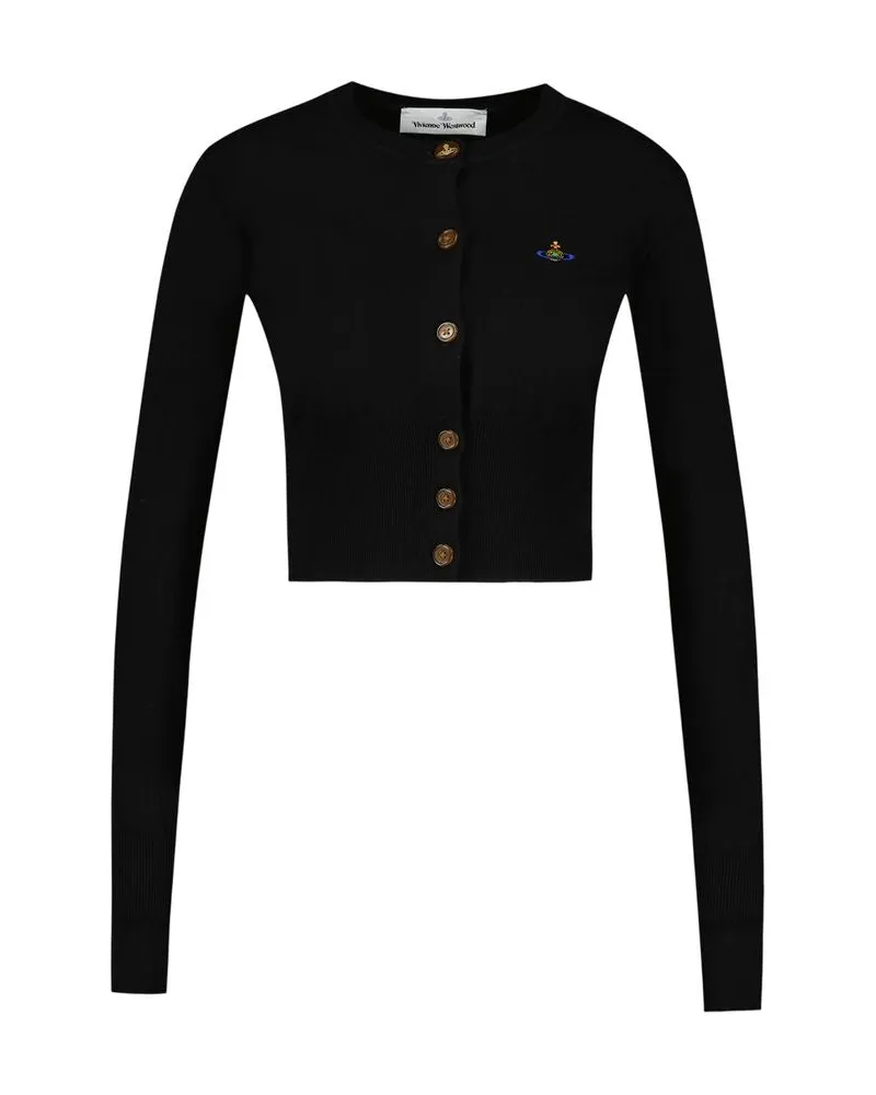 Vivienne Westwood Women Cardigan Black Cotton Black
