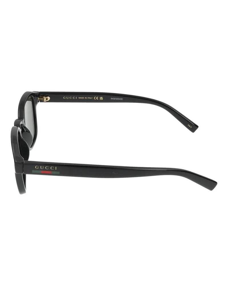 Gucci Men's Sunglasses Gg2106s 001 Black Grey 22-145 Injected Black
