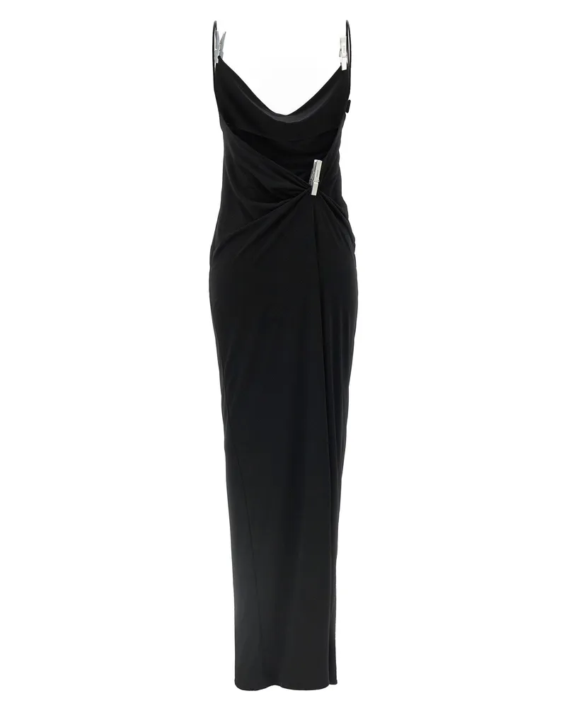 COPERNI Washing Clip Gala Dress — Black Black
