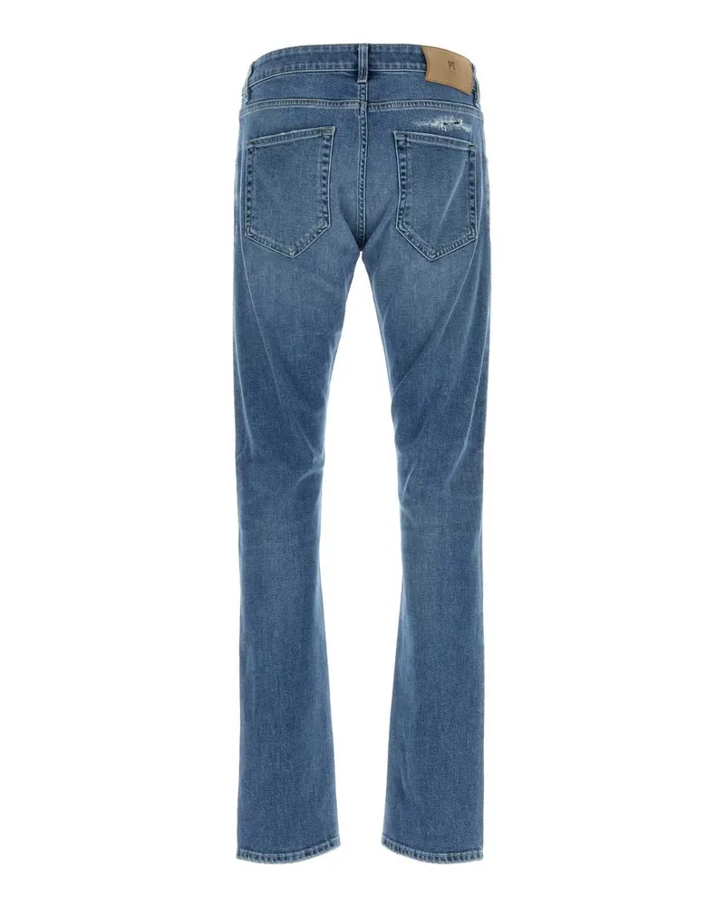 PT TORINO Men's Stretch Denim Jazz Jeans Mi33 Exterior: Cotton Elastane Blue