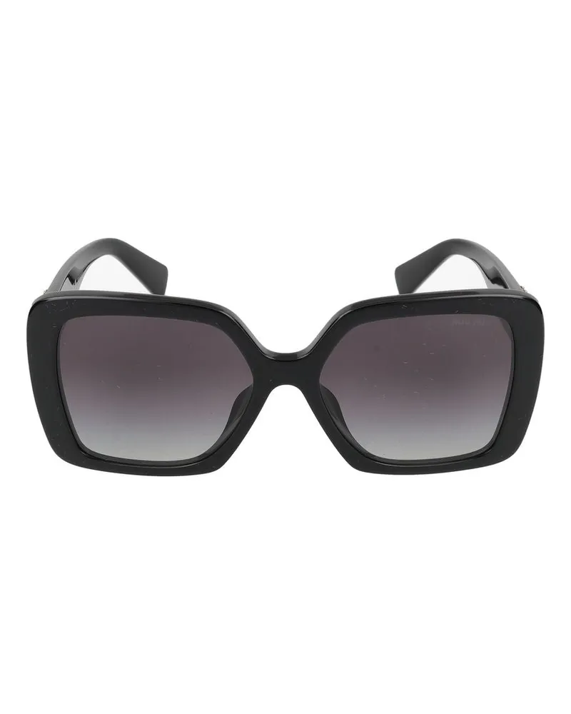 Miu Miu Women's Sunglasses Miu 0mu 10ys 1ab5d1 17-135 Acetate Black