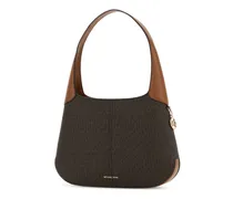 Women's Printed Canvas Alice Shoulder Bag Brnacorn Borse A Mano