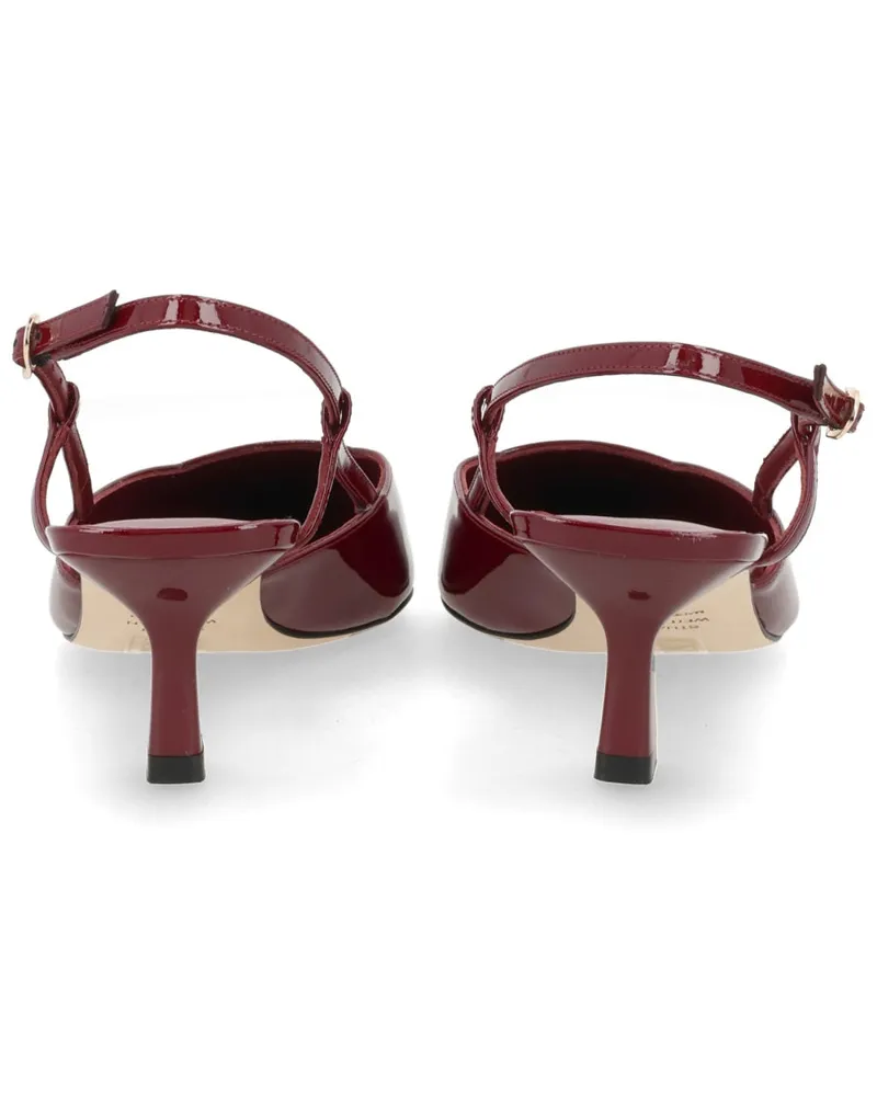 Stuart Weitzman Vinnie Slingback — Bordeaux Bordeaux