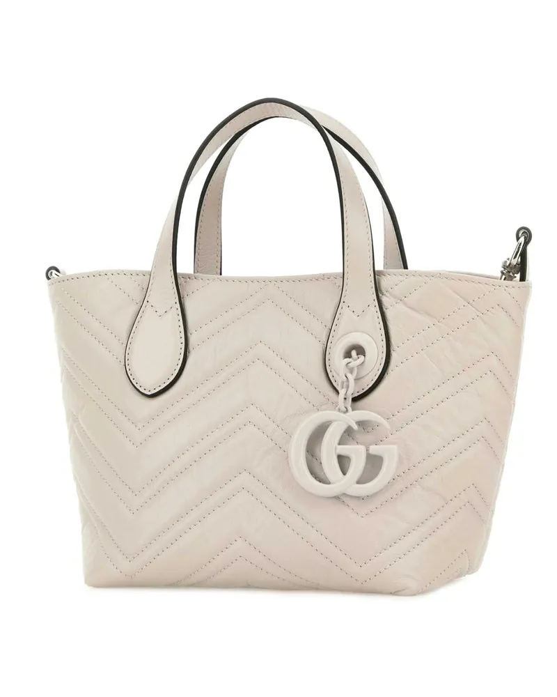 Gucci Nappa Leather Shoulder Bag — White White