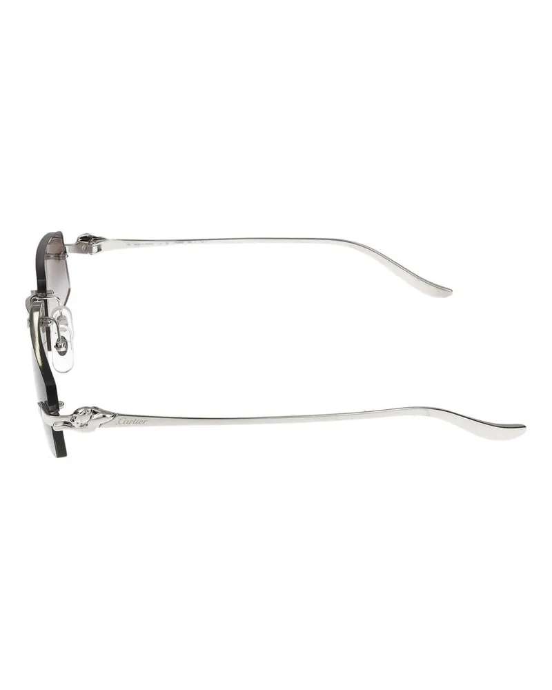 Cartier Unisex Sunglasses Ct0505s 002 Silver Grey 16-135 Metal Silver
