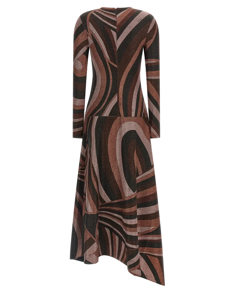 Emilio Pucci Iride Dress — Burgundy Burgundy