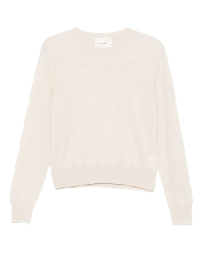 Lisa Yang Greer Sweater — Ecru Ecru