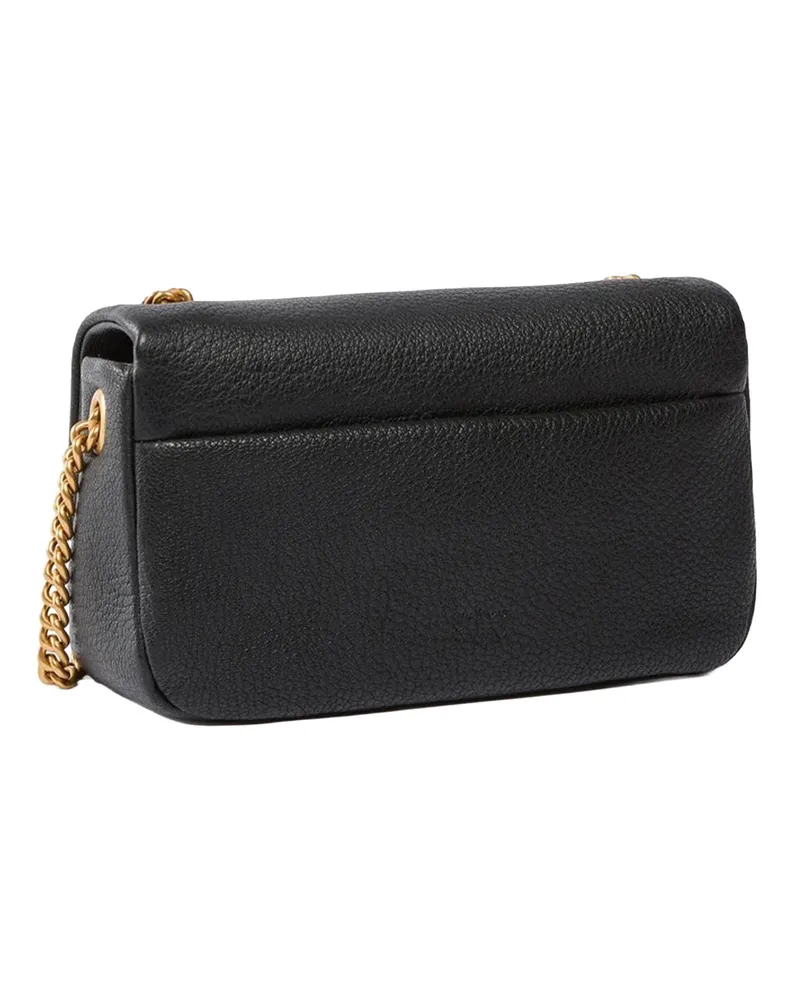 Pinko Leather Shoulder Bag — Black Black