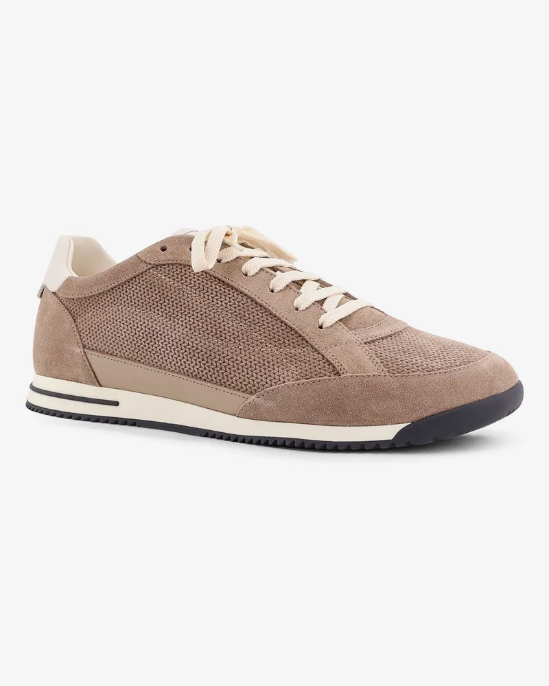 Brunello Cucinelli Men's Suede Sneakers Beige Trainers Beige