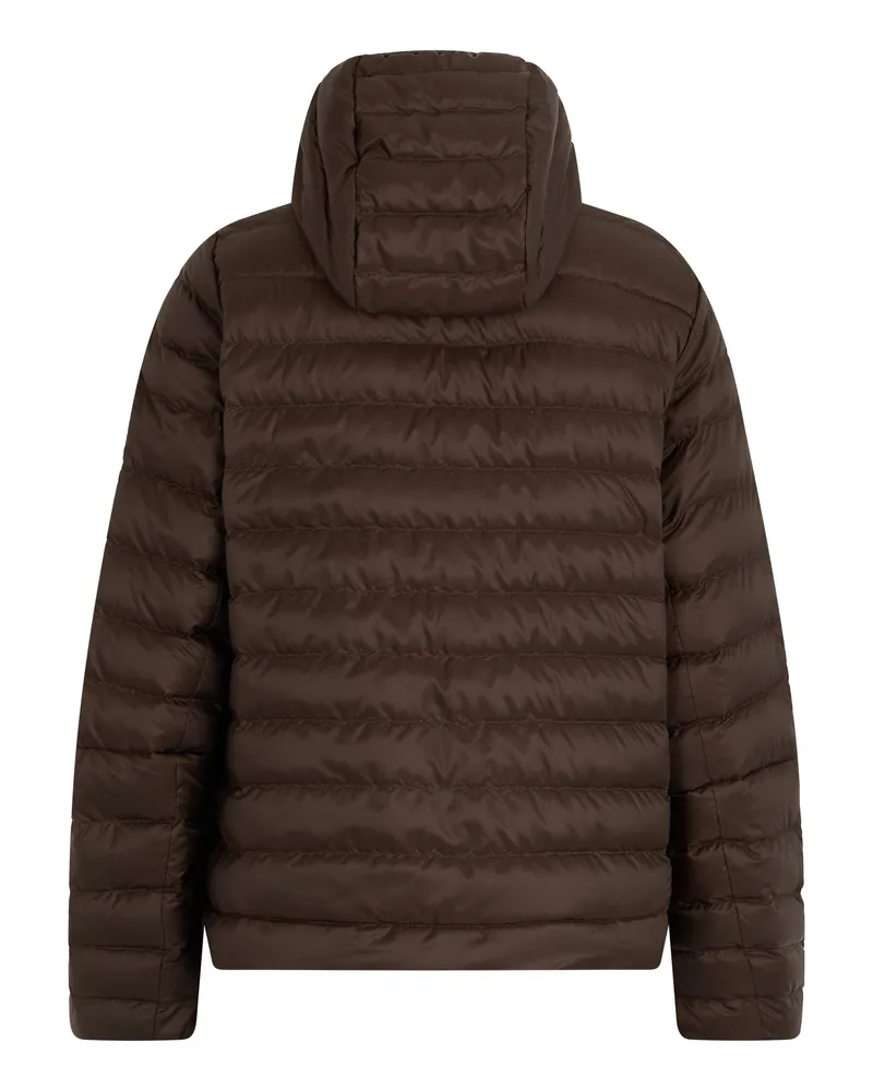 Canada Goose Women's Padded Jacket With Hood — Brown Polyamide Puffer Brown