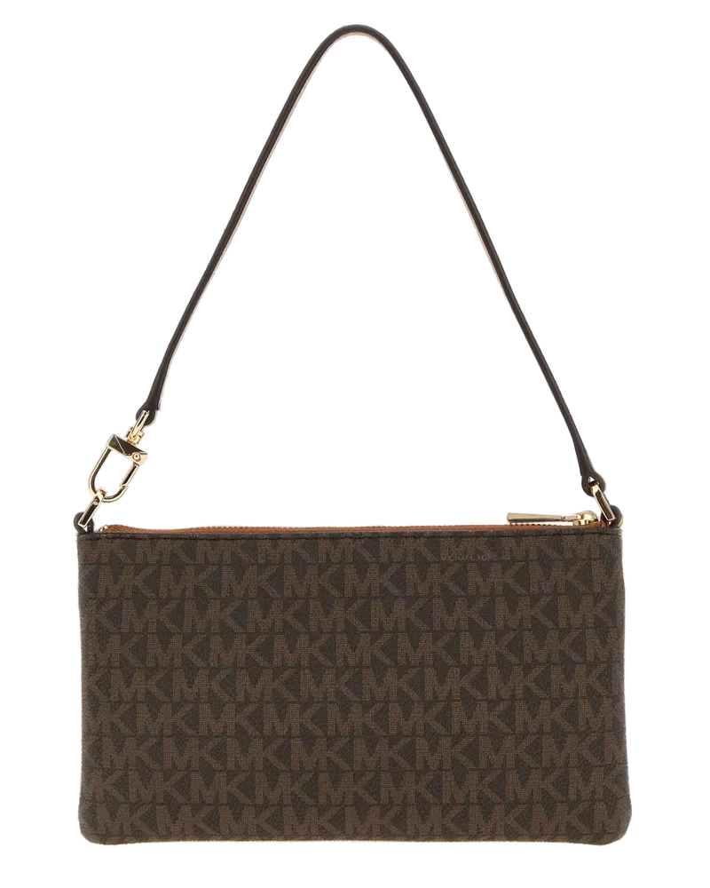 Michael Kors Conv Clutch — Brown Brown
