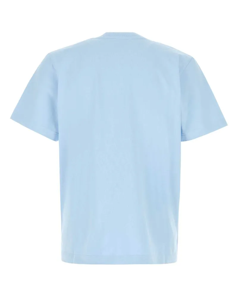 Casablanca Paris Corelogo Exterior: Organic Cotton Maglieria Sweater Blue