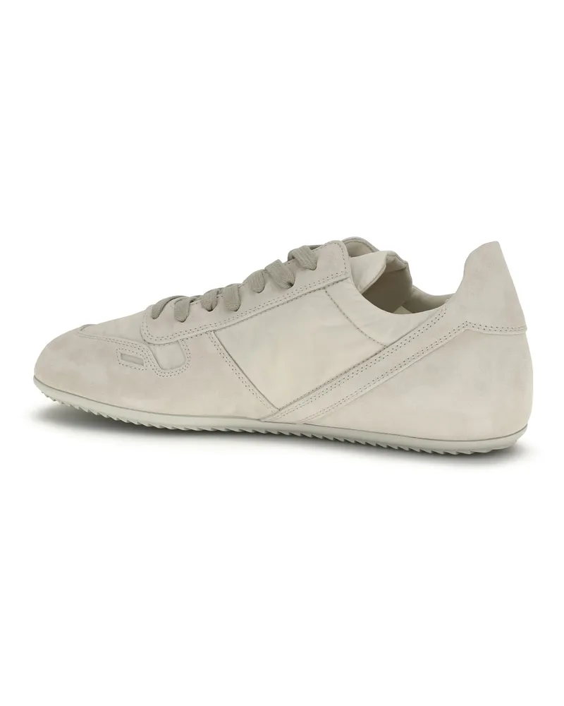 Rick Owens Men's Trainers Calf Leather Pearl Sneaker Beige