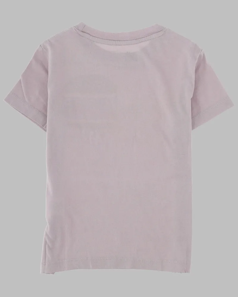 Bellerose Cotton T-Shirt — Purple Purple