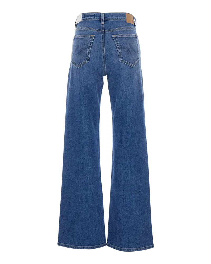 Adriano Goldschmied Wide-Leg Baggy Denim Jeans — Blue Blue