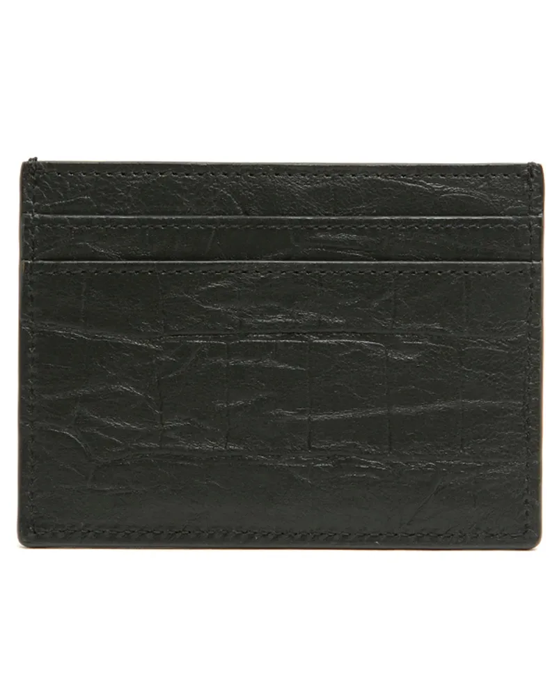 Saint Laurent Card Case — Black Black