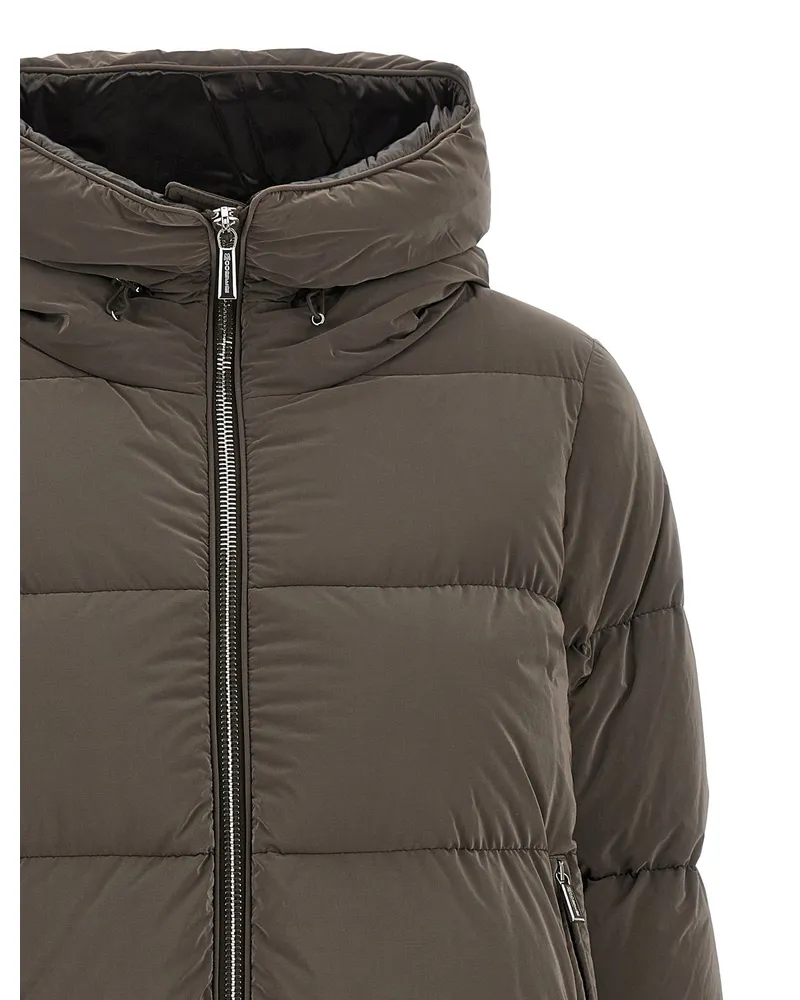 MOORER Down Jacket — Taupe Taupe