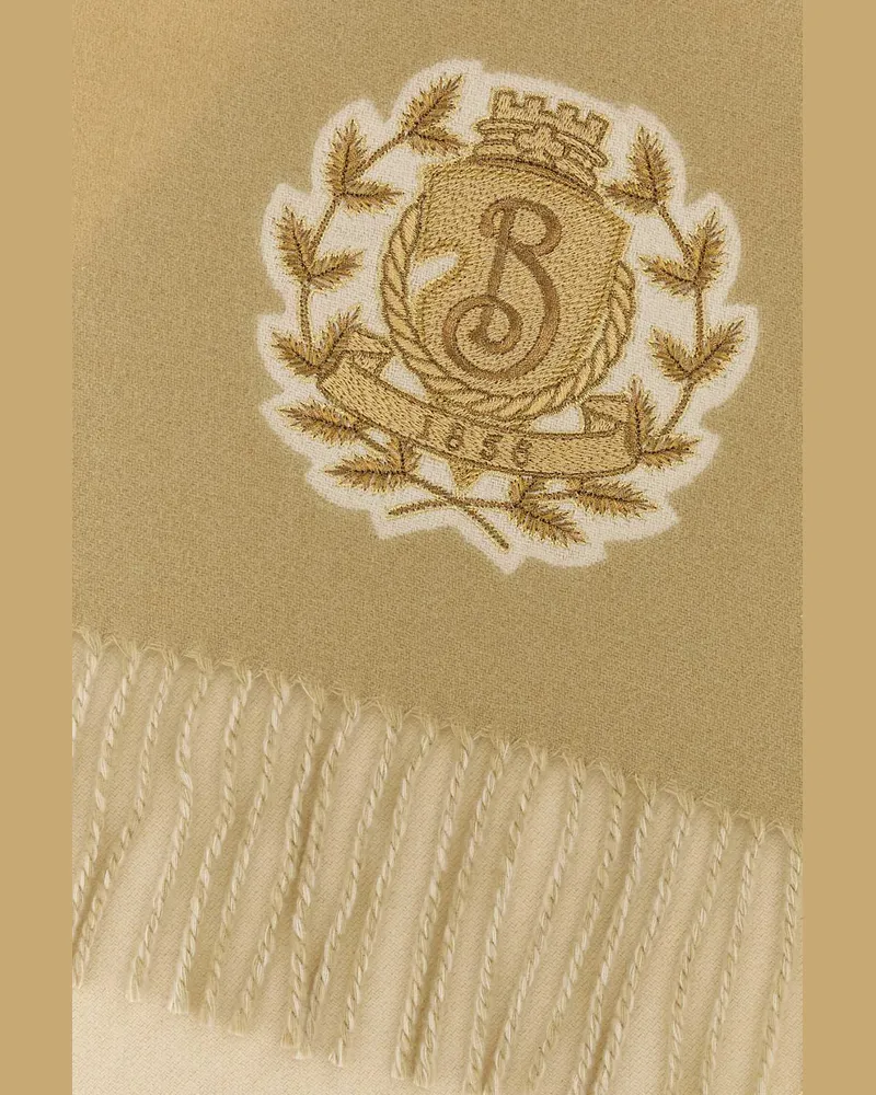 Burberry Unisex 8119568 B9719 Sandtreaclebrown Cashmere Sciarpe E Foulard Scarfs Beige