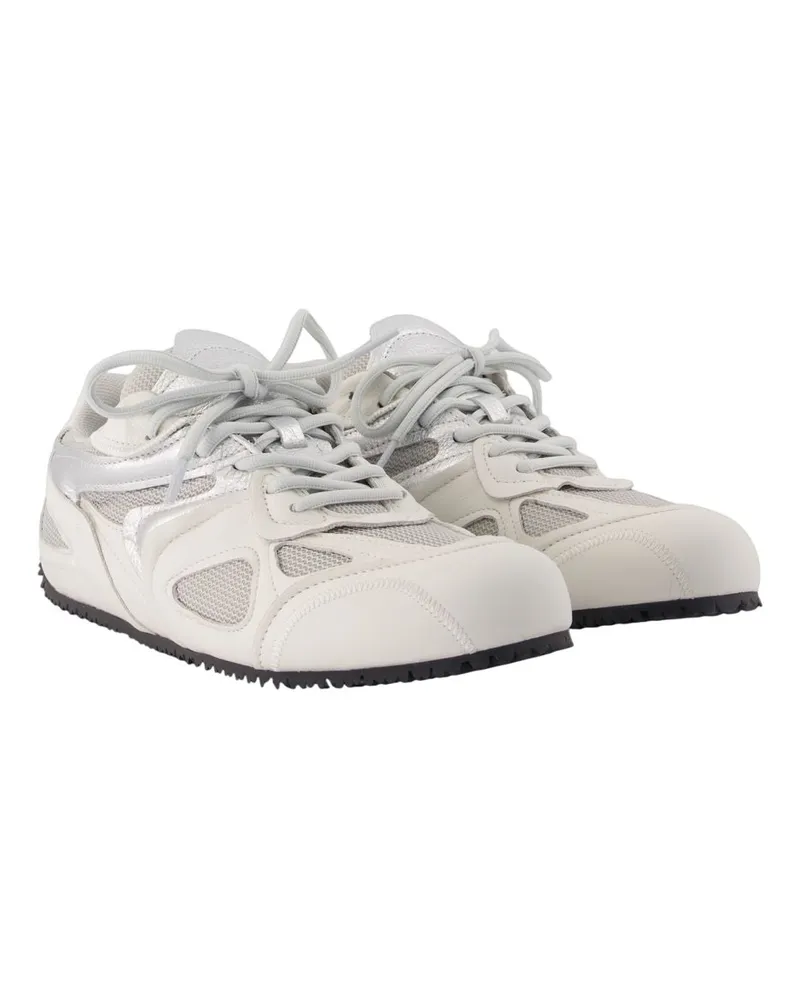 Axel Arigato Women's Slow Runner Sneakers -  Leather White Calfskin Shoes White
