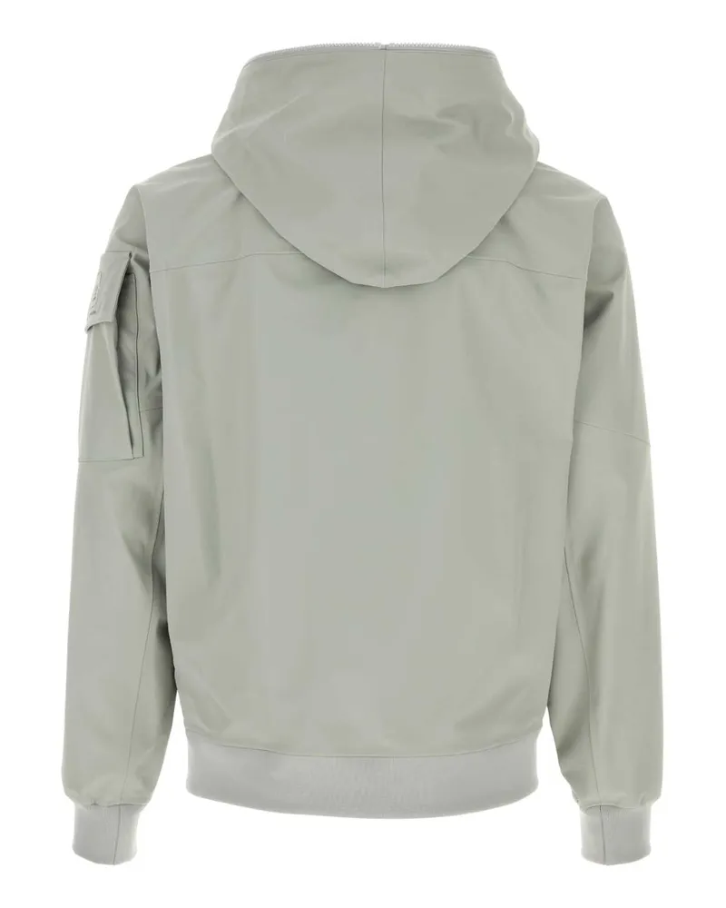 C.P. Company Men Ice Stretch Nylon Jacket Flintgrey Exterior: Elastane Giubbini Gray