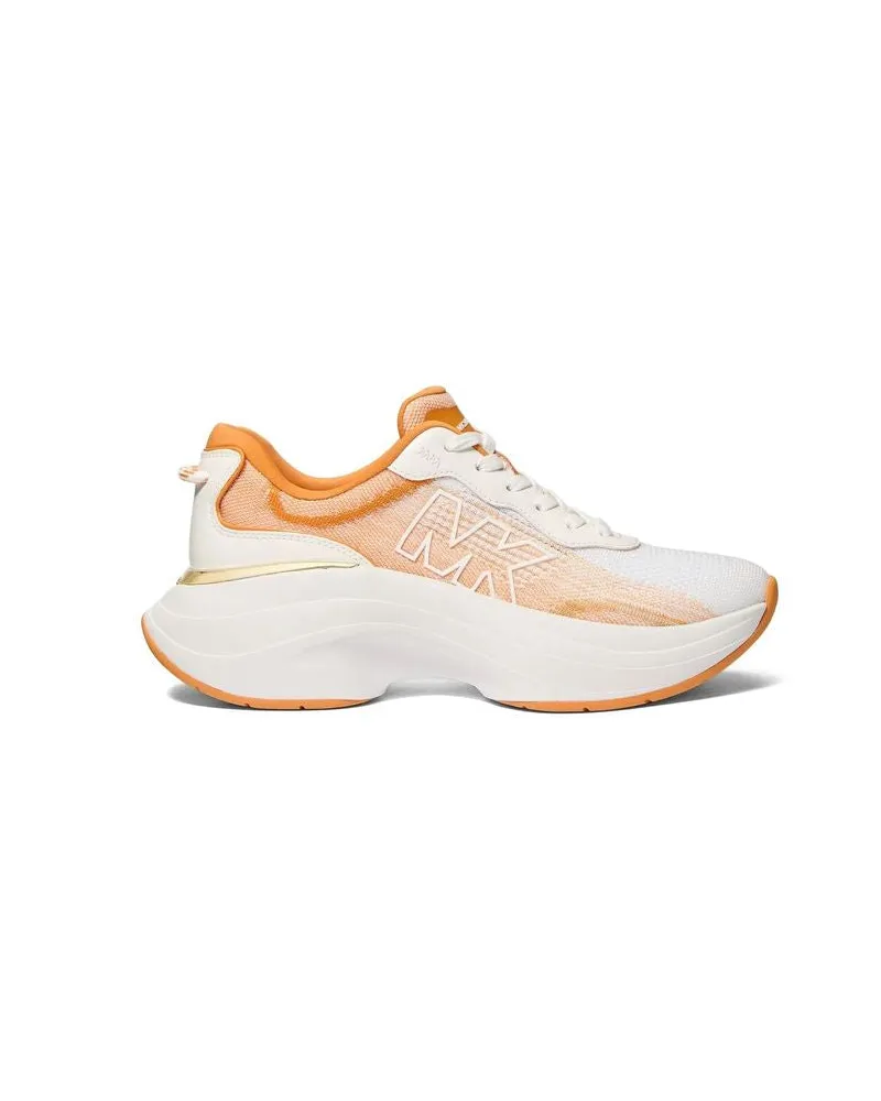 Michael Kors Athena Sneaker — Orange Orange