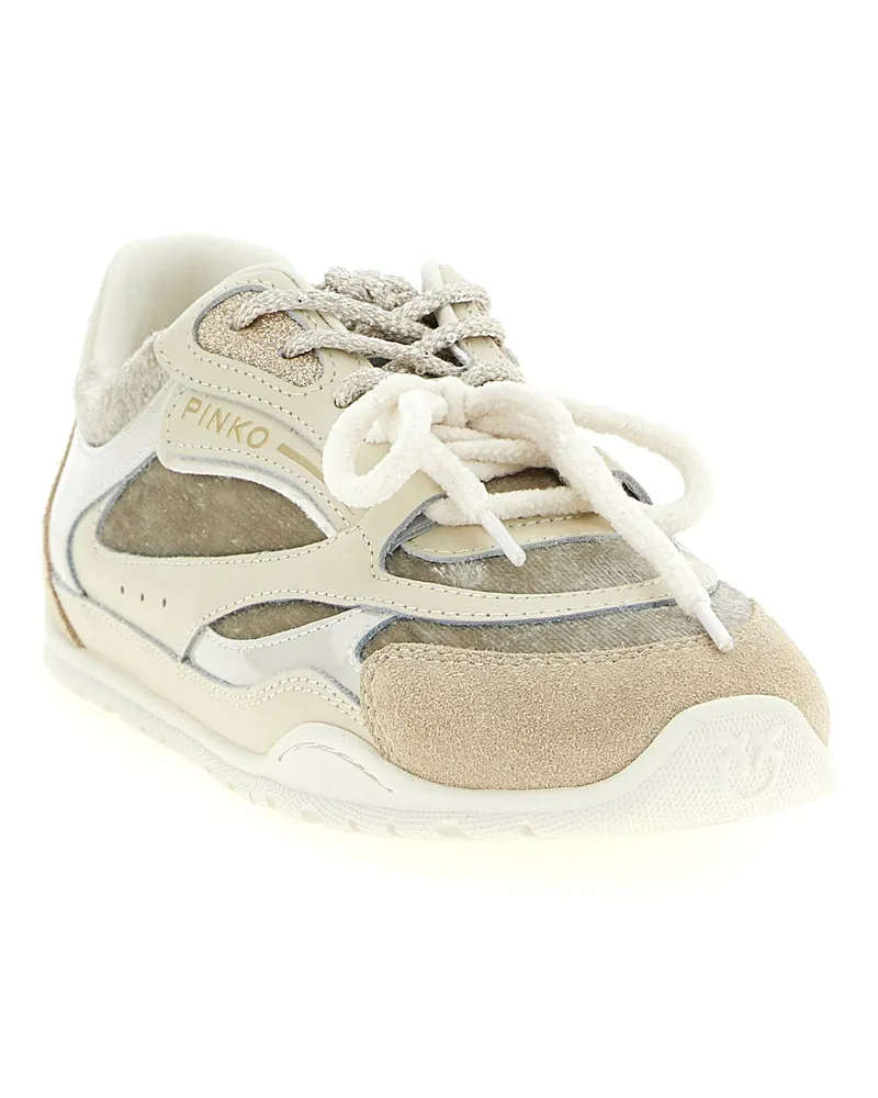 Pinko Yulia 01 Sneaker — Beige Beige