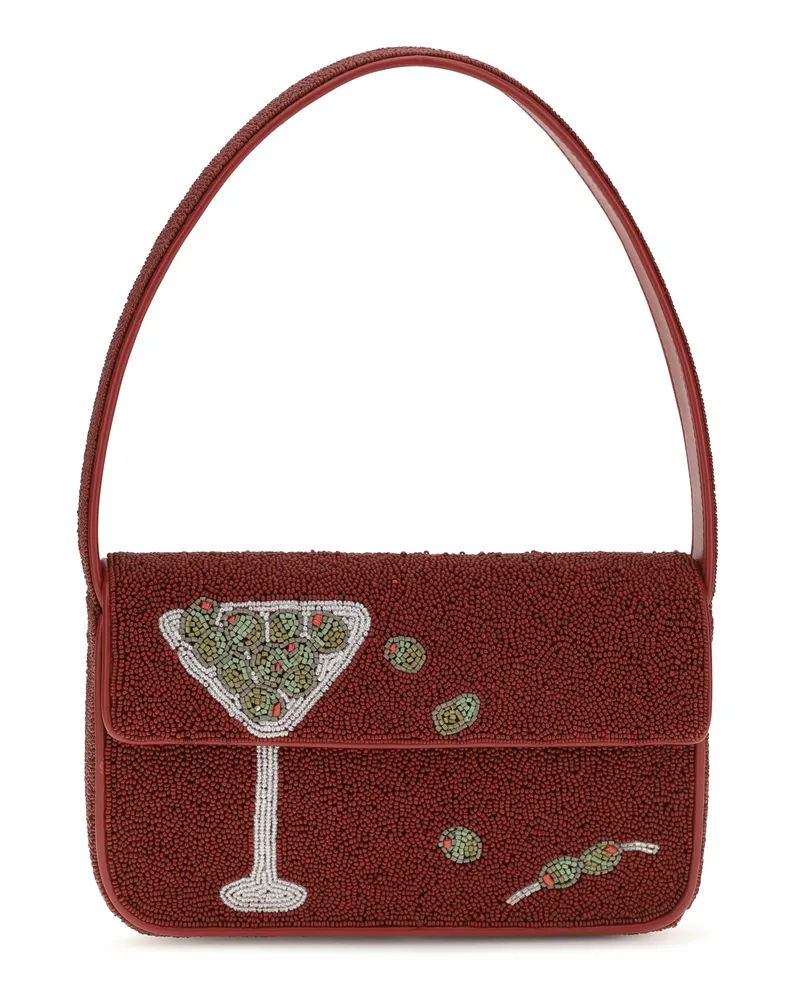 STAUD Tommy Fabric Shoulder Bag Extra