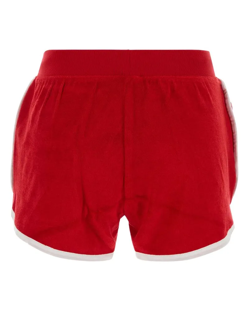 Ralph Lauren Terry Fabric Jogger Shorts — Red Red