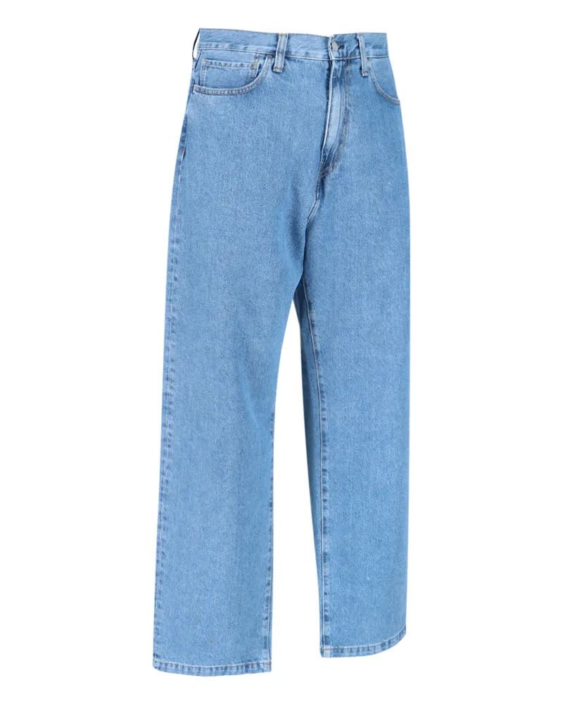 Carhartt WIP Men's Jeans Blue Cotton Blue