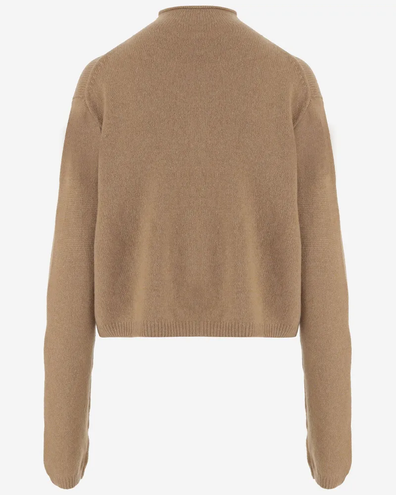 KHAITE Women Sweater Stretch Wool And Cashmere Beige Beige