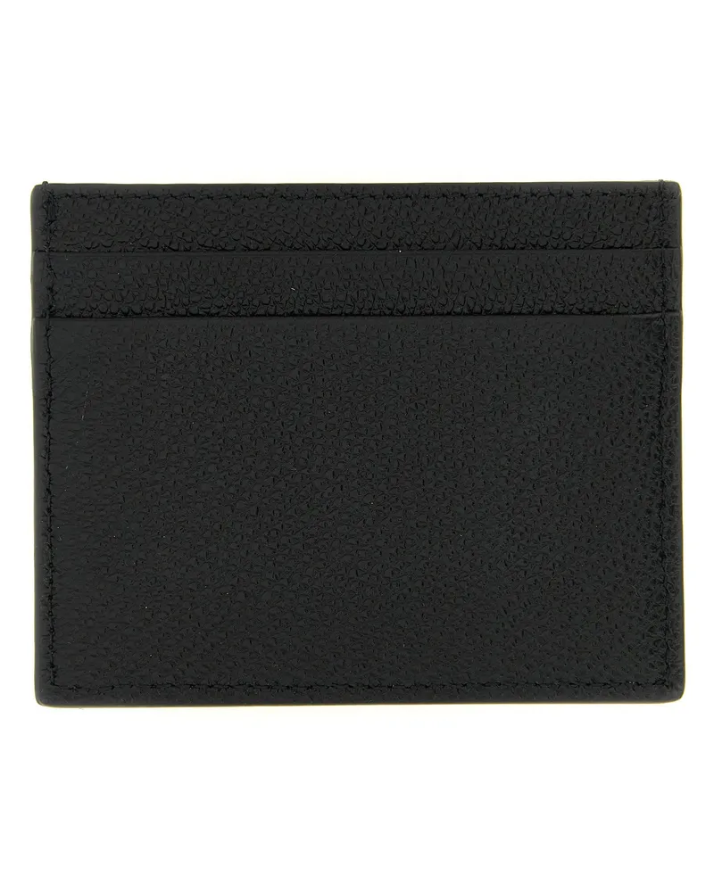Valentino Garavani Vlogo Signature Card Case — Black Black