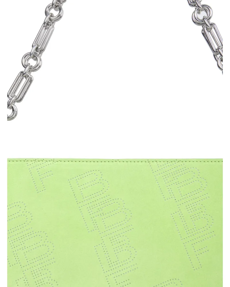 by FAR Women's Holly Shoulder Bag Green Leather Green