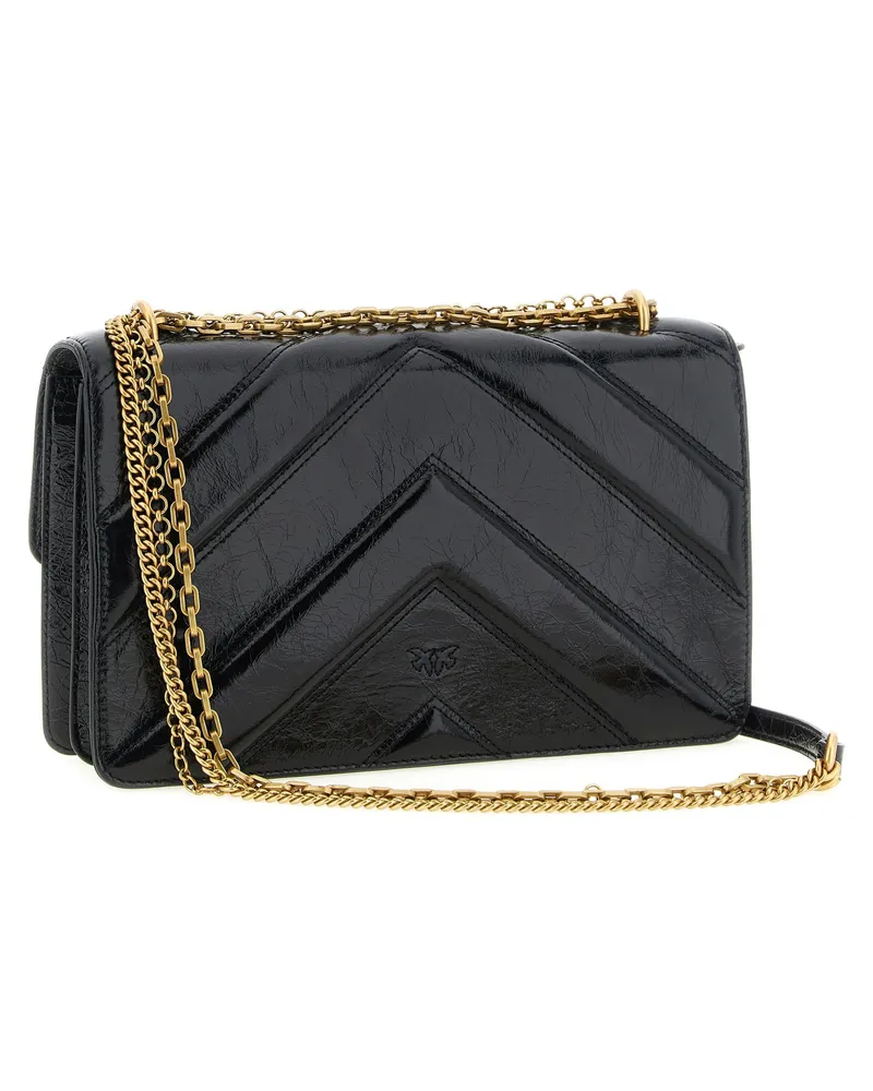Pinko Love Shoulder Bag — Black Black