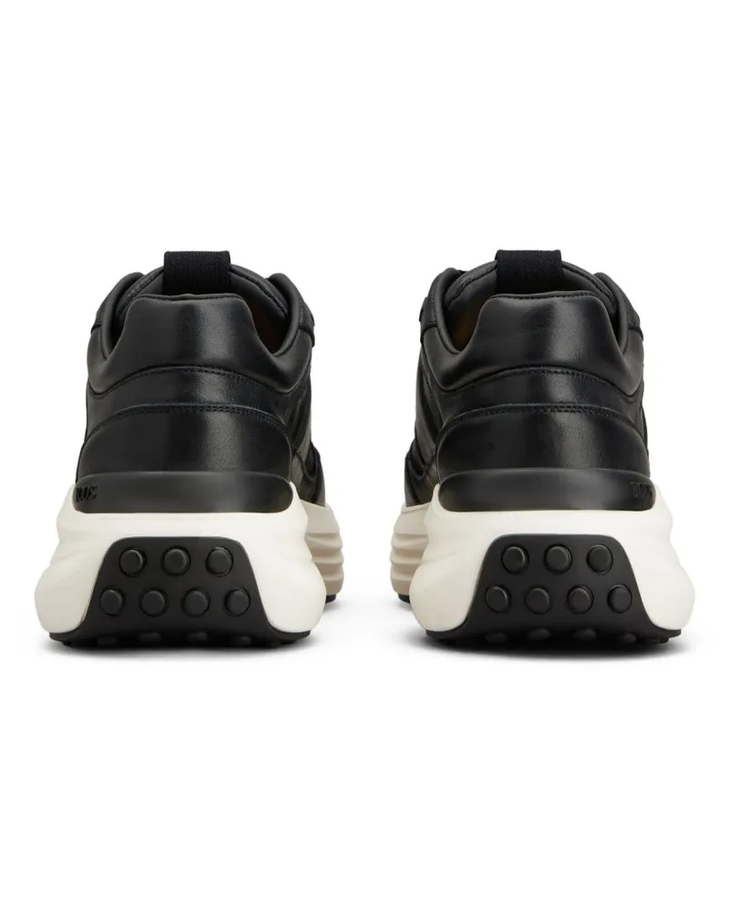 TOD'S Leather Sneaker — Black Black