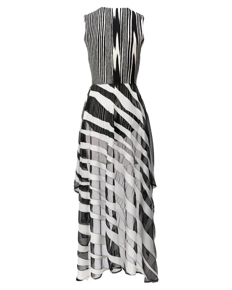Missoni Women's Bicolor Viscose Bodysuit Clothing Black