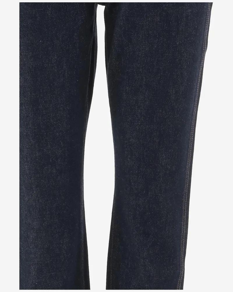 KHAITE Women's Jeans Finley Cotton Dark Denim Navy