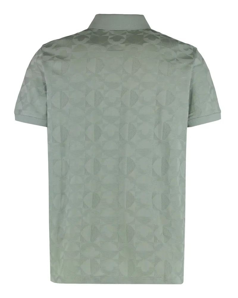 HUGO BOSS Men Cotton Polo Shirt Green T-shirts And Polos Green