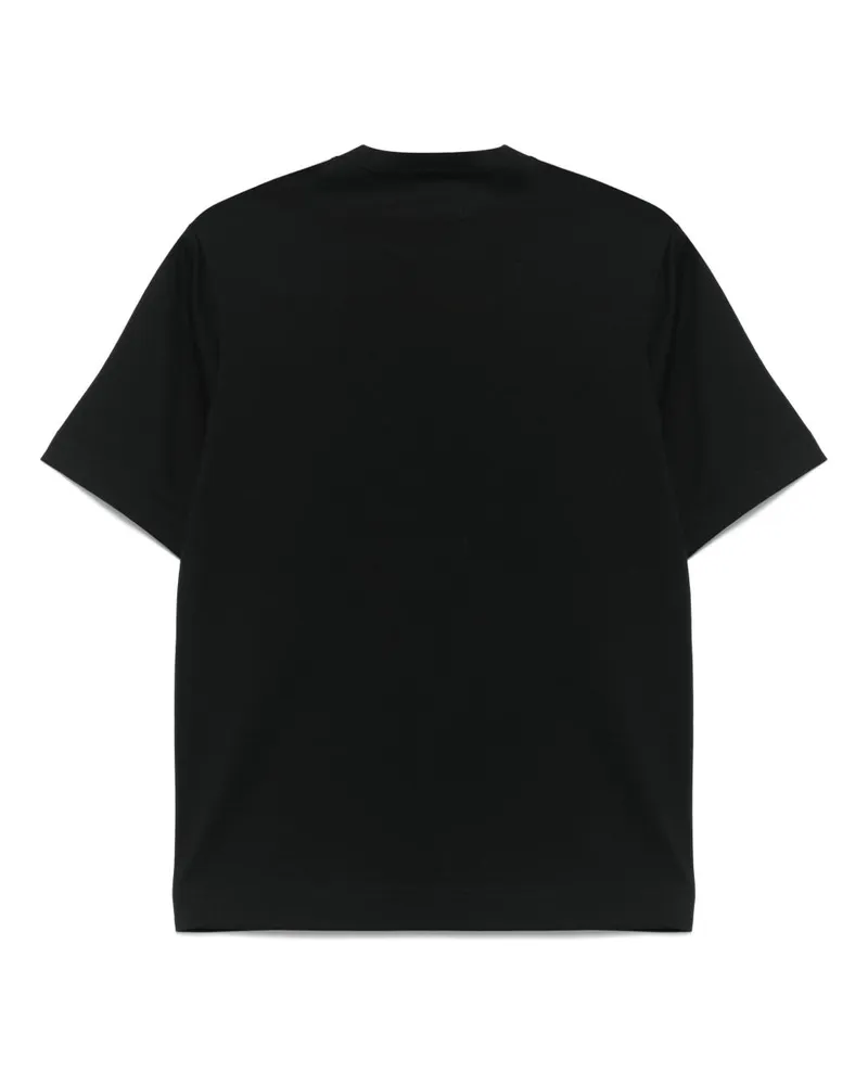 CIRCOLO 1901 Cotton Crew Neck T-shirt — Black Black