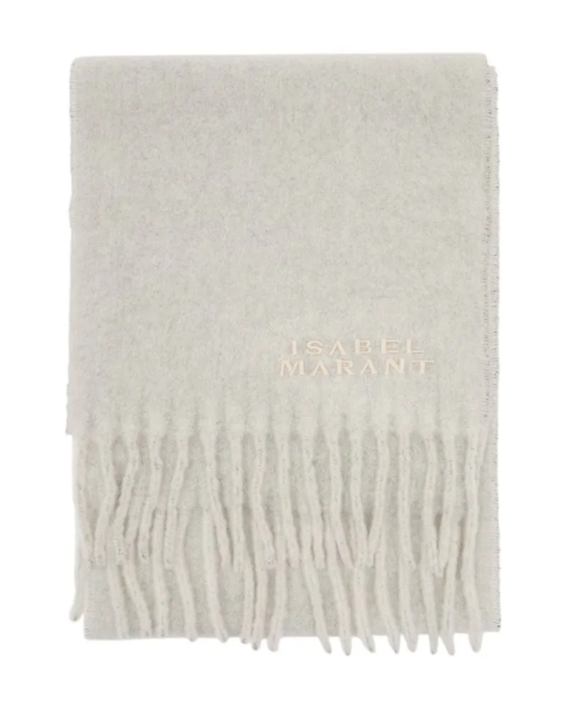 Isabel Marant Women's Firny -  Wool Grey Accessories Scarves Gray