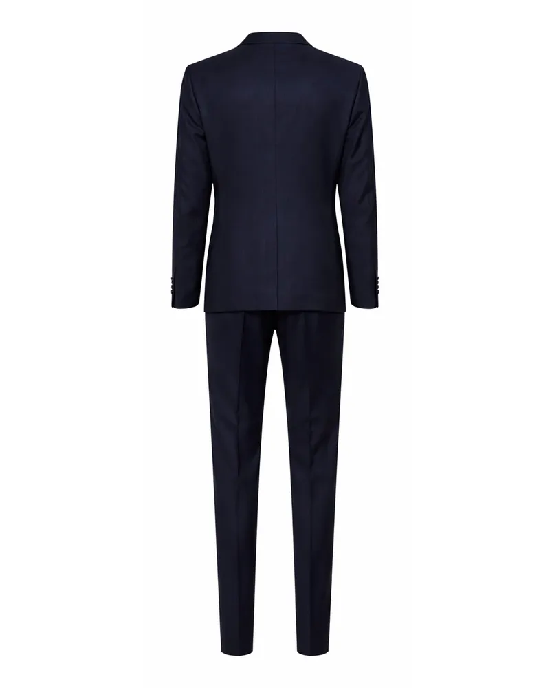 Tagliatore Men's Tuxedo Suit Bruce Blue Virgin Wool Suits Blue