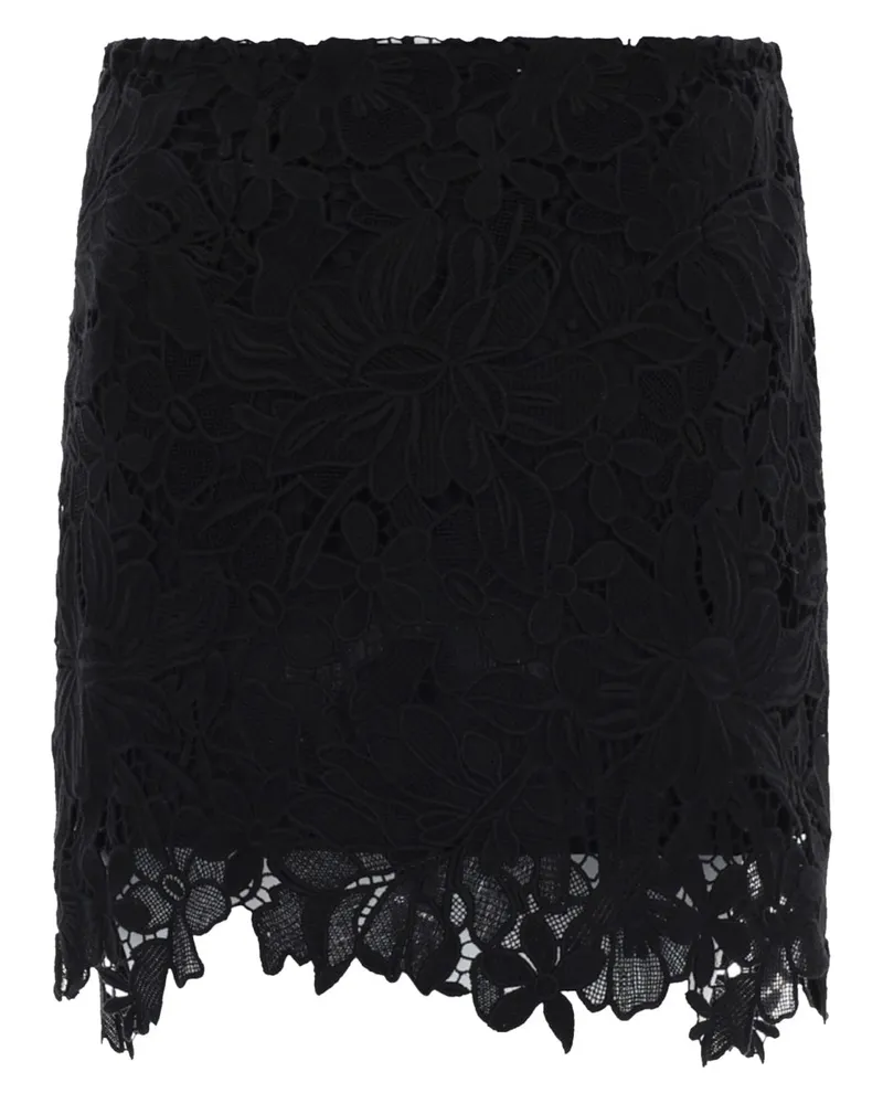 SPORTMAX Bora Miniskirt — Black Black