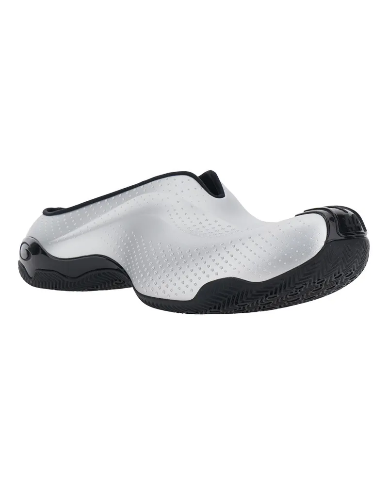 Balenciaga Men's Mule Oversized Grey Tech Fabric Polyurethane Gray