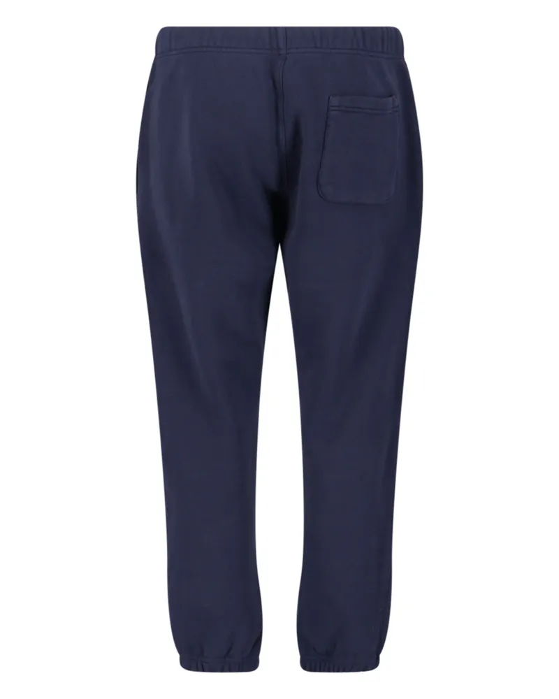 AUTRY Men's Trousers Blue Cotton Navy
