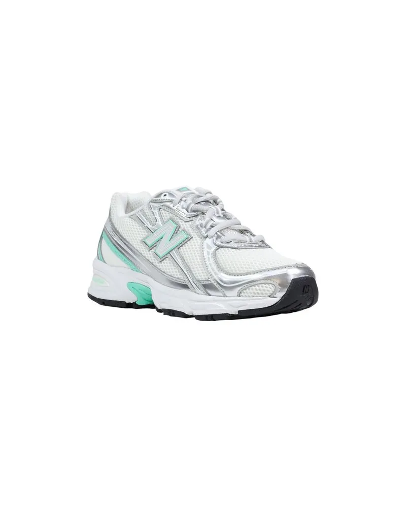 New Balance Lightweight Synthetic Sneakers — Silver Silver