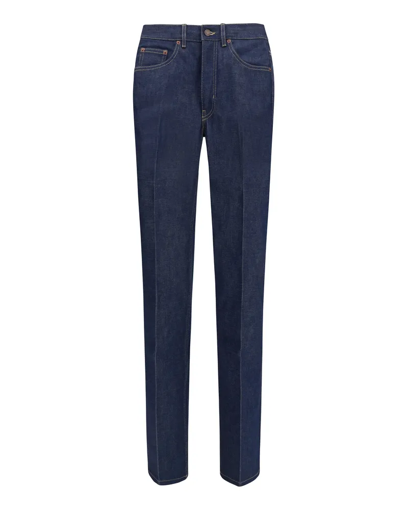 Chloé Women's Jeans Four-Pocket Truly Navy Cotton Navy