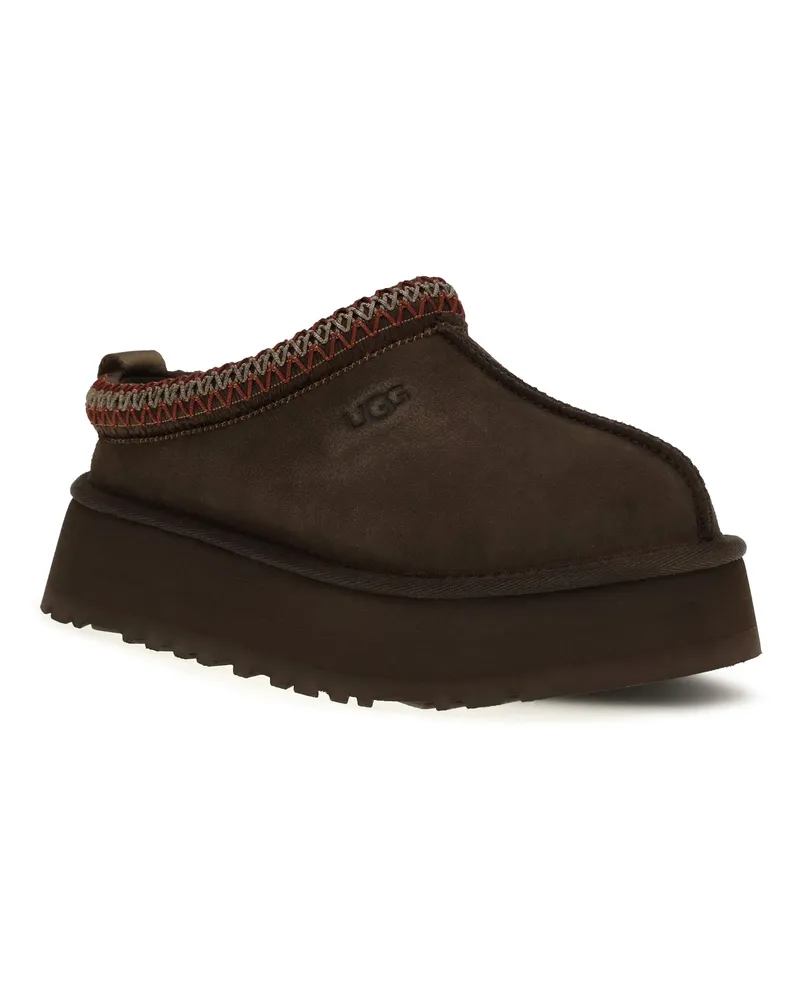 UGG Women's Tazz Ii Suede Mules Dusted Cocoa Upper: Suede; Sole: Rubber Sandal Brown