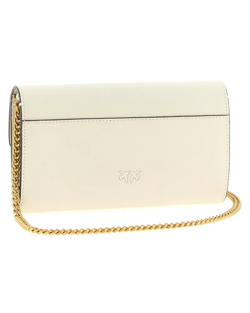 Pinko Love Simply Wallet — Cream Cream