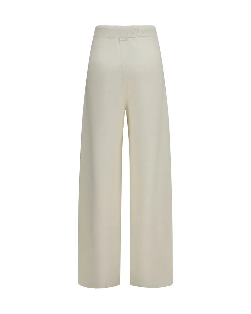 Max Mara Fiabe Casual Pants — Beige Beige